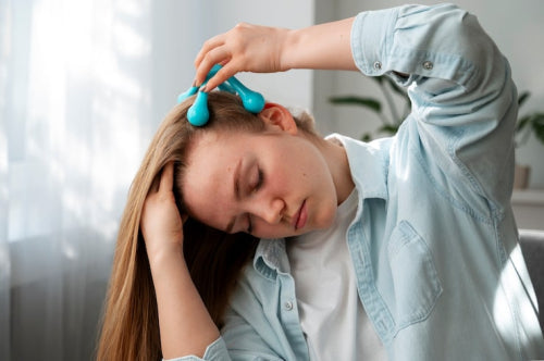 Scalp Care and Massage as Part of Recovery for Cancer Patients
