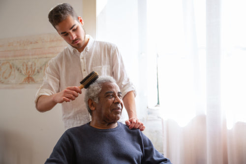 Supporting Hair Regrowth Post-Chemotherapy Through Gentle Brushing
